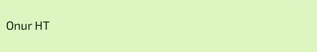 Onur HT